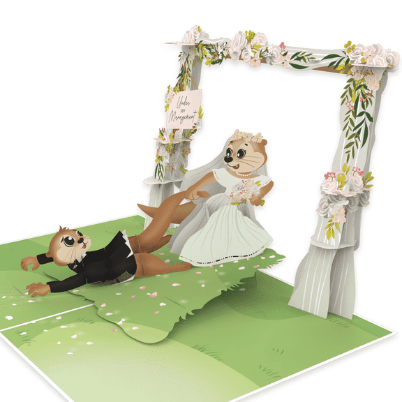 Funny Wedding Card for Couple "Under New Management" Engagement or Marriage Greeting Card