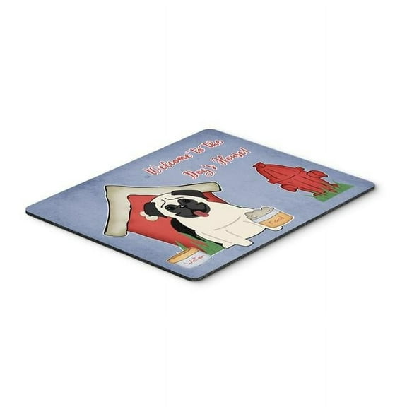 Carolines Treasures  Dog House Collection Pug Cream Mouse Pad