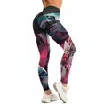 thumbnail image 6 of Joker Harley Quinn Yoga Pants Women High Waisted Tummy Control Non See-Through Elastic Running Workout Yoga Leggings Pants, 6 of 7