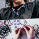 thumbnail image 5 of 60 piezas de cuentas de mal de ojo, dijes, pulseras, collares, colgantes, fabricación de joyas, manualidades DIY, 5 of 6