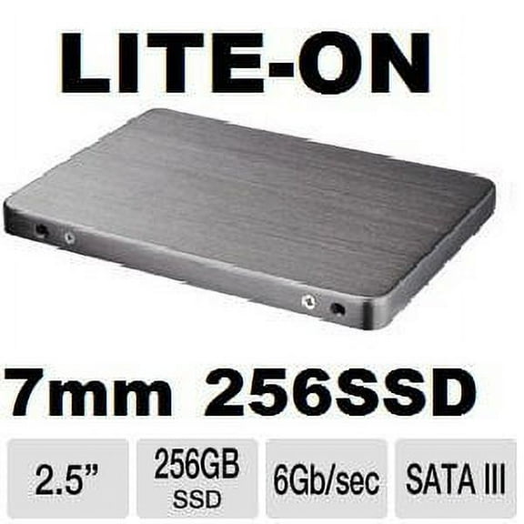 LITEON LCS-256L9S-11 256gb ssd 2.5 7mm sata 6Gbps drive week ban. NO EXCEPTIONS! 256GB LiteOn LCS-256M6S 7mm 6GB/s SSD's