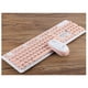 thumbnail image 4 of Juego combinado de ratón mecánico inalámbrico con teclado N520 de 2,4 GHz, rosado jinwen teclado mecánico inalámbrico, 4 of 7