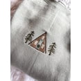 thumbnail image 2 of A-Frame Cabin Winter Embroidered Crewneck, 2 of 3