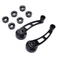 thumbnail image 4 of Door Window Crank Handle, Black Coating 4 1/4 Inch Lightweight Easy Install Window Crank Handle Kit  for Hot Rod, 4 of 7