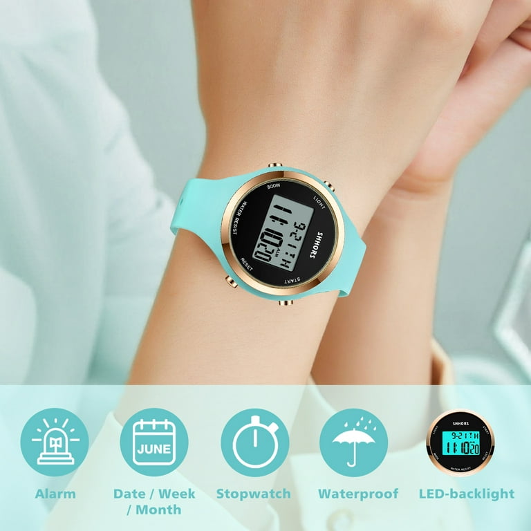 Digital Watch For Girl Watches for Women Sport Wristwatch with