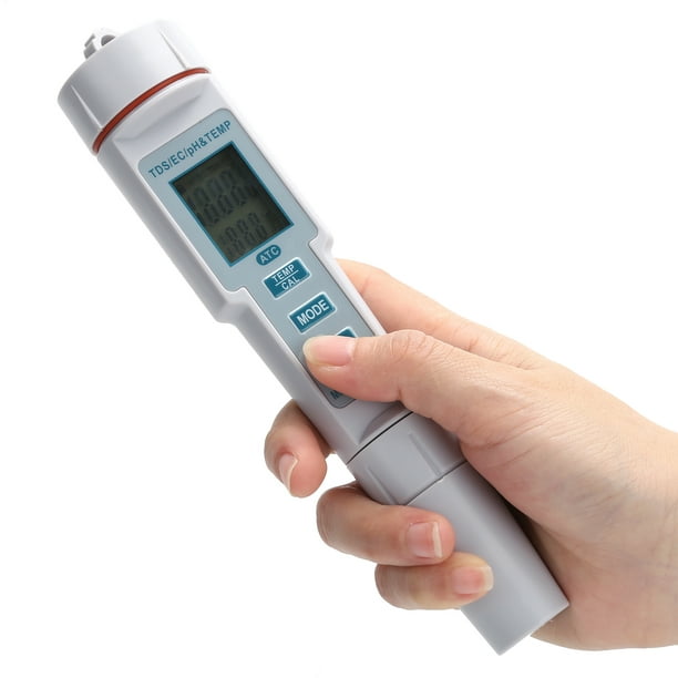 Testeur EC/TDS (SEL) avec température de précision étanche de