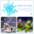 thumbnail image 4 of Miangastore 100Pcs Fish Tank Glowing Stone Noctilucent Rocks Luminous Aquarium Rocks Aquarium Rocks Decors, 4 of 8