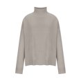 thumbnail image 4 of Lilgiuy Fall Fashion Women Casual Comfortable Long Sleeve Turtleneck Sweater for Relaxing, 4 of 5