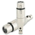 thumbnail image 2 of 2 uds Mini XLR 3pin Mini XLR 3pin hembra a XLR 3pin hembra conector Adaptador de Audio, 2 of 14
