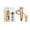 04#Highlighter, variant on Aliver Flawless Color Changing Foundation & Multi-Purpose Stick Set-Contour Beauty Wand,Liquid Silky Texture(6#Highlighter）