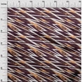 thumbnail image 3 of oneOone Cotton Cambric Brown Fabric Abstracts Fabric For Sewing Printed Craft Fabric By The Yard 56 Inch Wide, 3 of 5
