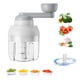 thumbnail image 4 of pstuiky Picadora de modo manual portátil para ajo jengibre pimienta carne verduras procesador de alimentos restaurante repostería molinillo herramientas, 4 of 7