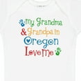 thumbnail image 4 of Inktastic Oregon My Grandma and Grandpa Love Me Boys or Girls Baby Bodysuit, 4 of 5
