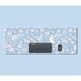 thumbnail image 6 of Cute Computer Desk Mat for Keyboard Large Mouse Pad Kawaii Aesthetic Bunny Supplies Desk Decor Accessories for Woman Office Desktop XL Extended Anime Gaming Non Slip Pad, 6 of 6