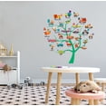 thumbnail image 2 of DAYCARE - Multi-Photo Educational Alphabet Tree Decoration Sticker Multicolored Vehicles & Letters Design Vinyl Adhesive Child Care Nursery Wall Decal 20" x 20", 2 of 3