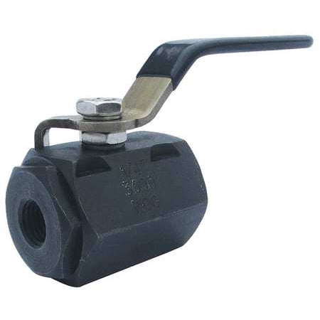 Value Brand 2-Piece Ball Valve, Carbon Steel, 32H964