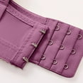 thumbnail image 5 of Up to 60% off Women's Bras, Xunlbb Woman's Solid Color Thin Style Ventilate Back Buckle Bra Without Steel Rim(Purple,36/80), 5 of 5