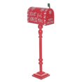 thumbnail image 5 of HOLIDAY TIME KNOCKED DOWN 38IN METAL MAILBOX, 5 of 5