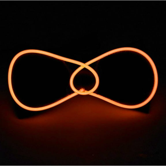 LINLIN LED Bow Tie Light Up Bow Tie LED Bow Tie Adjustable Light Up Bow Tie, Novelty Bow Tie Party Glowing LED Tie