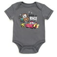 thumbnail image 5 of Disney Cars Lightning McQueen Tow Mater 3 Pack Bodysuits Newborn to Infant, 5 of 5
