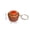 A, variant on Cute Cake Keychains, Dessert Chocolate Shaped Fidget Keychain Clicker Toy Portable Clicky Fidget for Stress