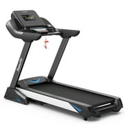 SuperFit 4.75HP Electric Folding Treadmill W/APP Auto Incline Preset Programs Speakers