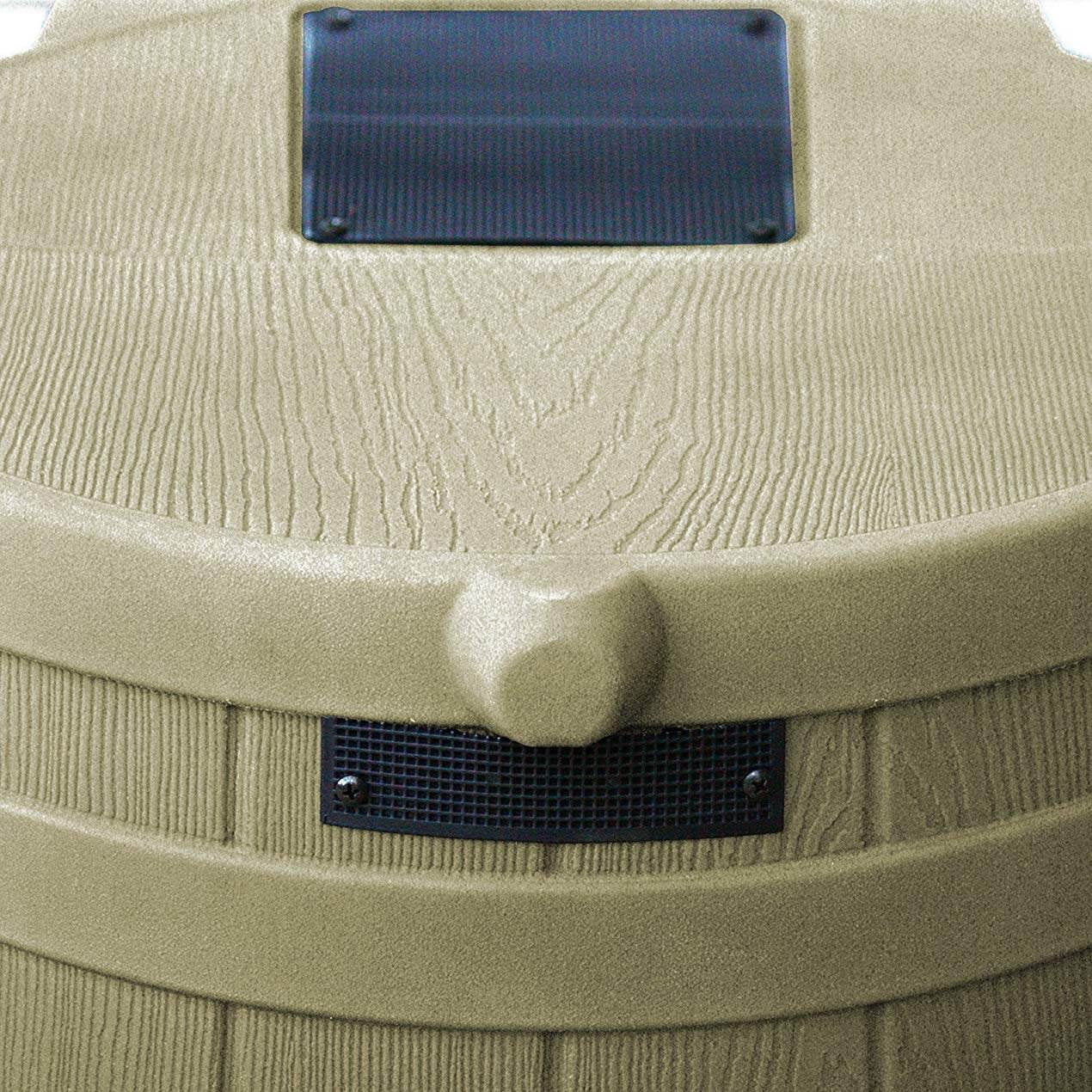 Good Ideas Rain Wizard 50 Gallon Rain Barrel Water Collector, (2 Pack)