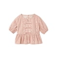 thumbnail image 2 of Modern Moments by Gerber Toddler Girl Bow Front Top and Pant Set, 2-Piece, Sizes 12 Months - 5T, 2 of 13