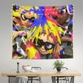 thumbnail image 4 of Splatoon Wall Tapestry Cartoon Poster Wall Hanging Tapestry for College Dorm Living Room Bedroom Decoration 40x60 Inch, 4 of 7
