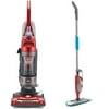 Hoover Whole House Red Upright Vacuum with Your Choice of Bonus Stick/Handheld Vac