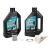 Tusk 4-Stroke Oil Change Kit for Maxima Premium 10W-40 For Yamaha TTR230 2005-2009,2011-2023