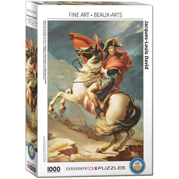 EuroGraphics Napoleon Crossing The Alps: Art Jigsaw Puzzle 1000 Pieces