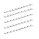 thumbnail image 4 of 50 Uds. Sellos de esquina de puerta sello de marco de cuña protección contra la intemperie, reducción de ruido, tiras de sellado autoadhesivas p blanco, 4 of 10