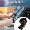 thumbnail image 2 of Unique Bargains Car Headlight Headlamp Bulb Socket Adapter 1226084 for OPEL for Astra G 2002-2005 (Set of 2), 2 of 6