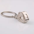thumbnail image 7 of Naierhg Durable Zinc Alloy Men Car Key Ring Rotary Engine Charm Pendant Key Chain Gift, 7 of 7