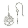 thumbnail image 1 of 925 Sterling Silver Filigree Tree Of Life Drop Dangle Earrings Flower Gardening Outdoor Nature, 1 of 6