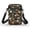 Camouflage American Flag, variant on HELLHERO Floral Leopard Print Travel Crossbody Purse Adjustable Shoulder Strap Polyester Adult 4.33"x1.97"x7.09" for Casual Use