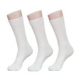 thumbnail image 5 of 3 Pairs White Non Skid Hospital, Yoga, Pilates, Gripper Slipper Socks Men's or Women Size XXL, 5 of 7
