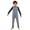 Navy Blue, variant on Girls Boys Special Needs Adaptive Clothing Autism Long Sleeve Jumpsuit Anti-strip Romper Playsuit Red 4
