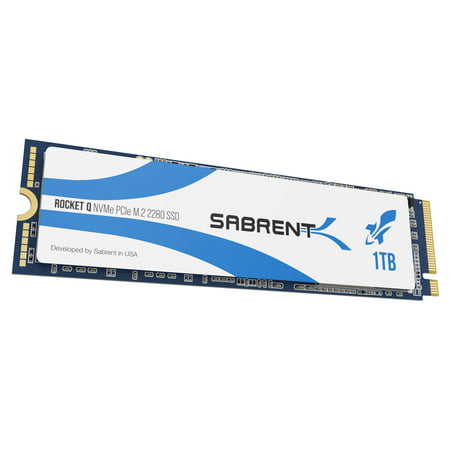 Sabrent Rocket Q 1TB NVMe PCIe M.2 2280 Internal SSD High Performance Solid State Drive R/W 3200/2000MB/s