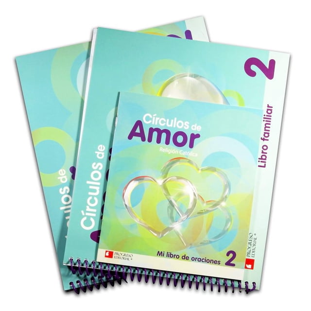 Paq. circulos de amor 2 religion catolica preescolar