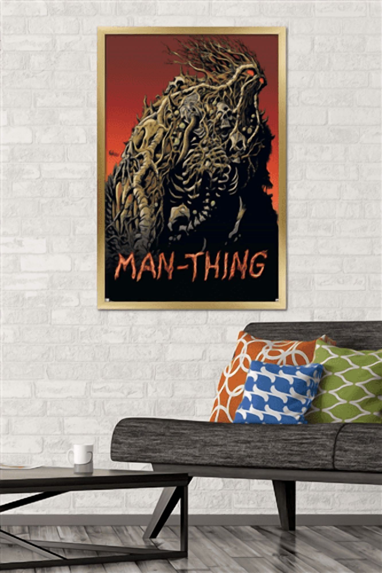 Marvel Comics: Man-Thing #2 Wall Poster, 22.375" x 34" Framed