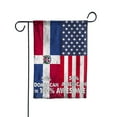 thumbnail image 5 of Flag American Half Dominican Flag Dominican American Friendship Dominican Republic U.S.A Proud Garden Flag, Double-Sided Decorative Outdoor Flag, Patriotic Polyester Yard Flag 12 x 18 in, 5 of 5