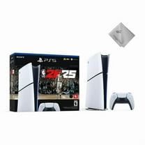 New TEC Sony PlayStation_5 (PS_5) Slim Digital Edition – NBA 2K25 Bundle – Next-Gen Gaming Console with Full Game Download, Ultra HD Blu-ray, 1TB SSD, 4K/120Hz, HDR, DualSense Wireless Controller