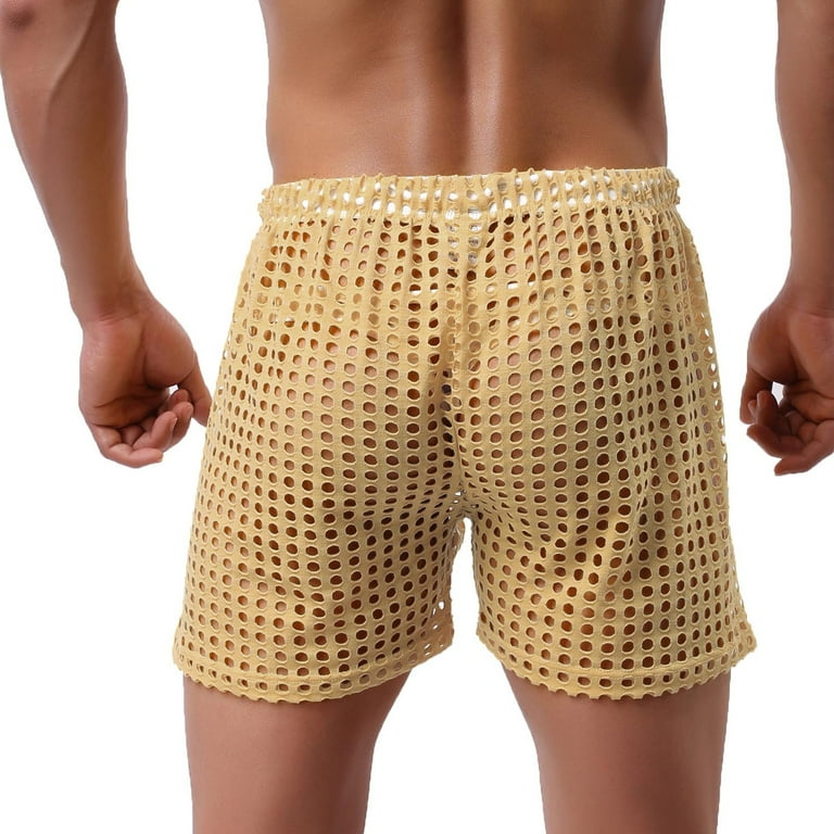 Fishnet swim on sale shorts