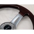 thumbnail image 4 of NRG ST-015-1CH 330 mm Roue Classique en Bois de Grain&44; Chrome, 4 of 7