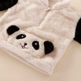 thumbnail image 7 of Lmnyox Toddler Baby's Cute Clothes Set Flannel 2 Piece Outfits Fleece Zipper Sweatshirts and Pants Thermal Loungewear, 7 of 7