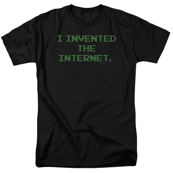 - Invented The Internet - Short Sleeve Shirt - Medium