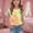 B_ Yellow, variant on Mwjwdo Clothes for Girls 5-15 Trendy Girls' Striped Printed T Shirt Short Sleeve Tees Fashion Summer Tee Shirts Dark Blue 5 Years