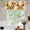 Yellow, variant on Retro Kitchen Curtains Wildflower 54x18 in Boho Rod Pocket 1 Panel Spring Floral Blackout Drapes Vine Windows Treatment Valances Bathroom Bedroom Living Room Decoration